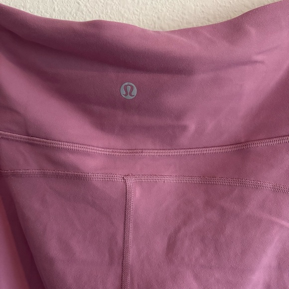 Lululemon Align High-Rise Flared Pant Women’s 14 Velvet Dust Pink Athleisure - Picture 5 of 6